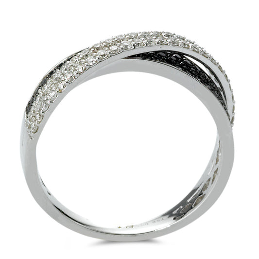 Ringe 750/18K hvidguld Diamant 0.85 ct, w-si