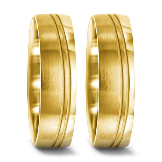 Partnerringe 750/18K guld