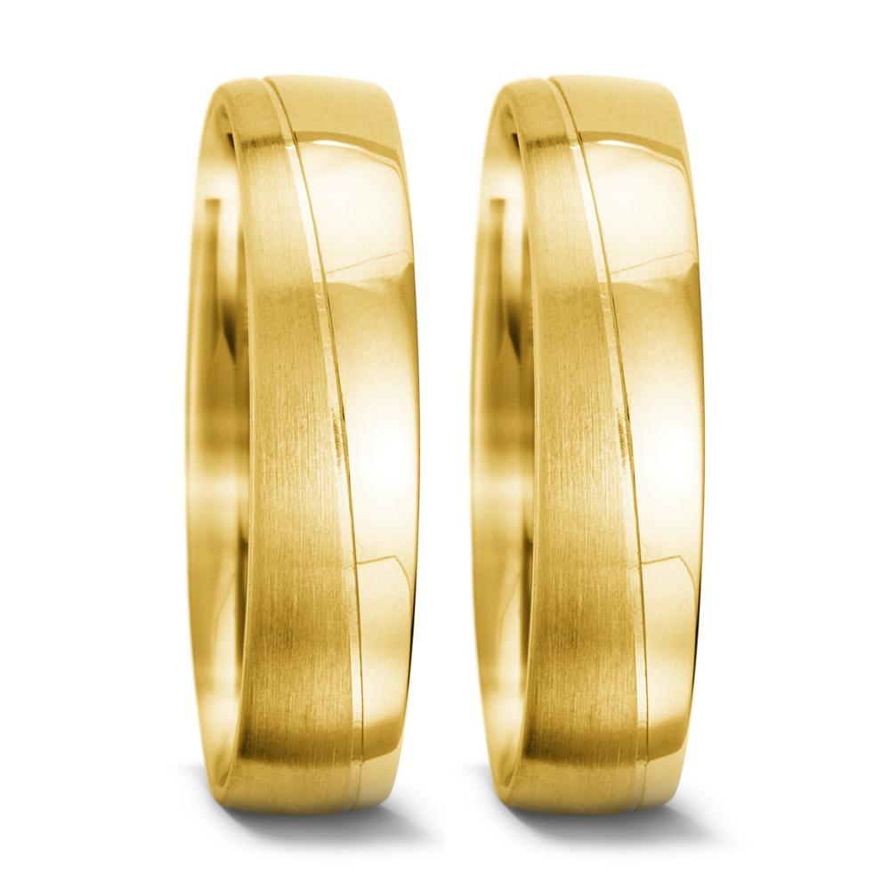 Partnerringe 750/18K guld