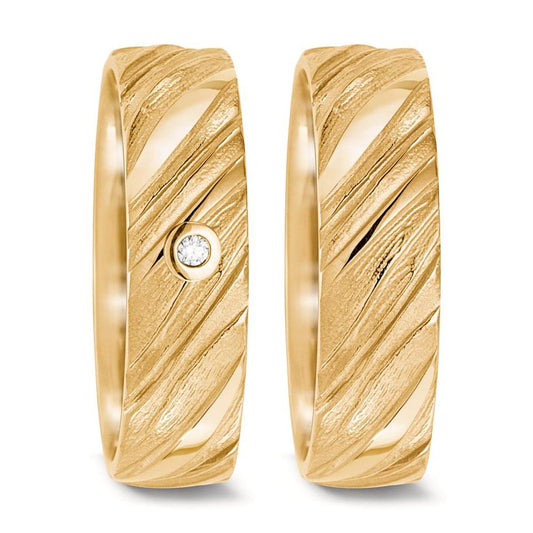 Partnerringe 750/18K guld