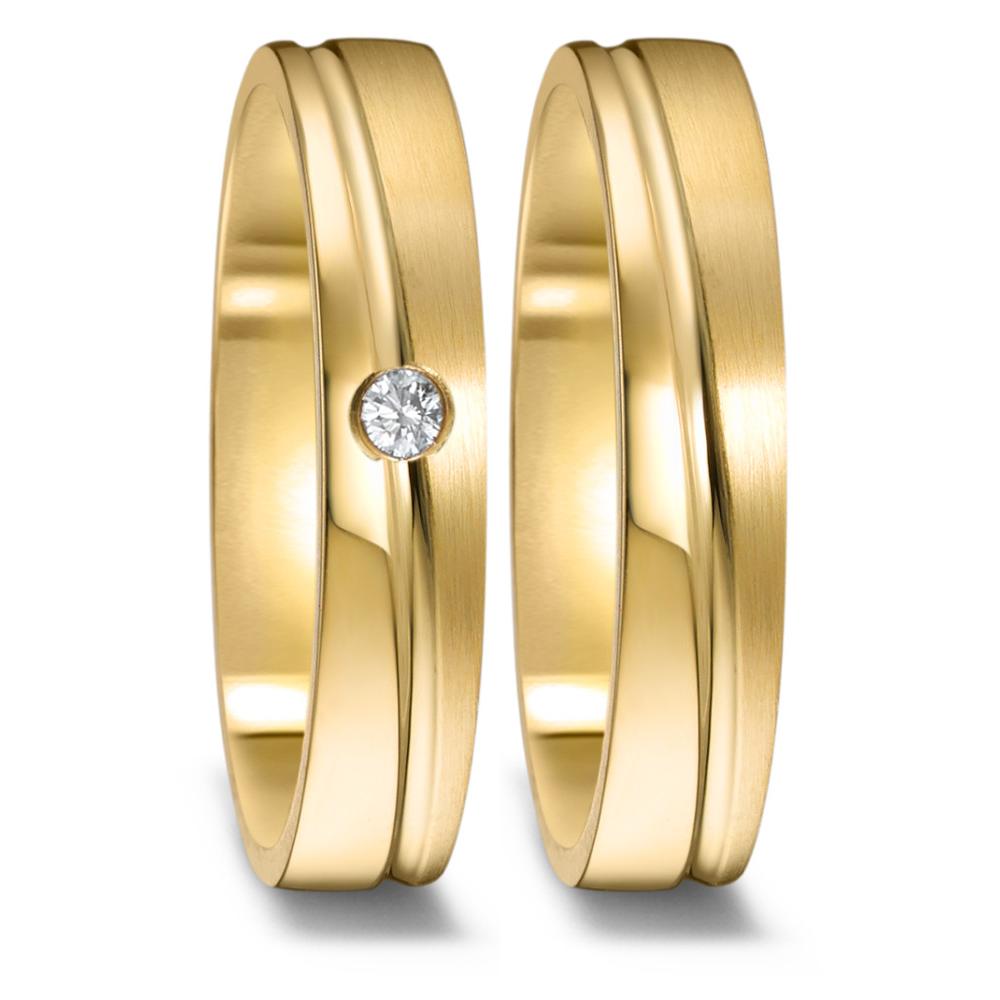 Partnerringe 750/18K guld