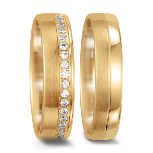 Partnerringe 750/18K guld