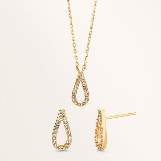 Ørestikker Bronze forgyldt