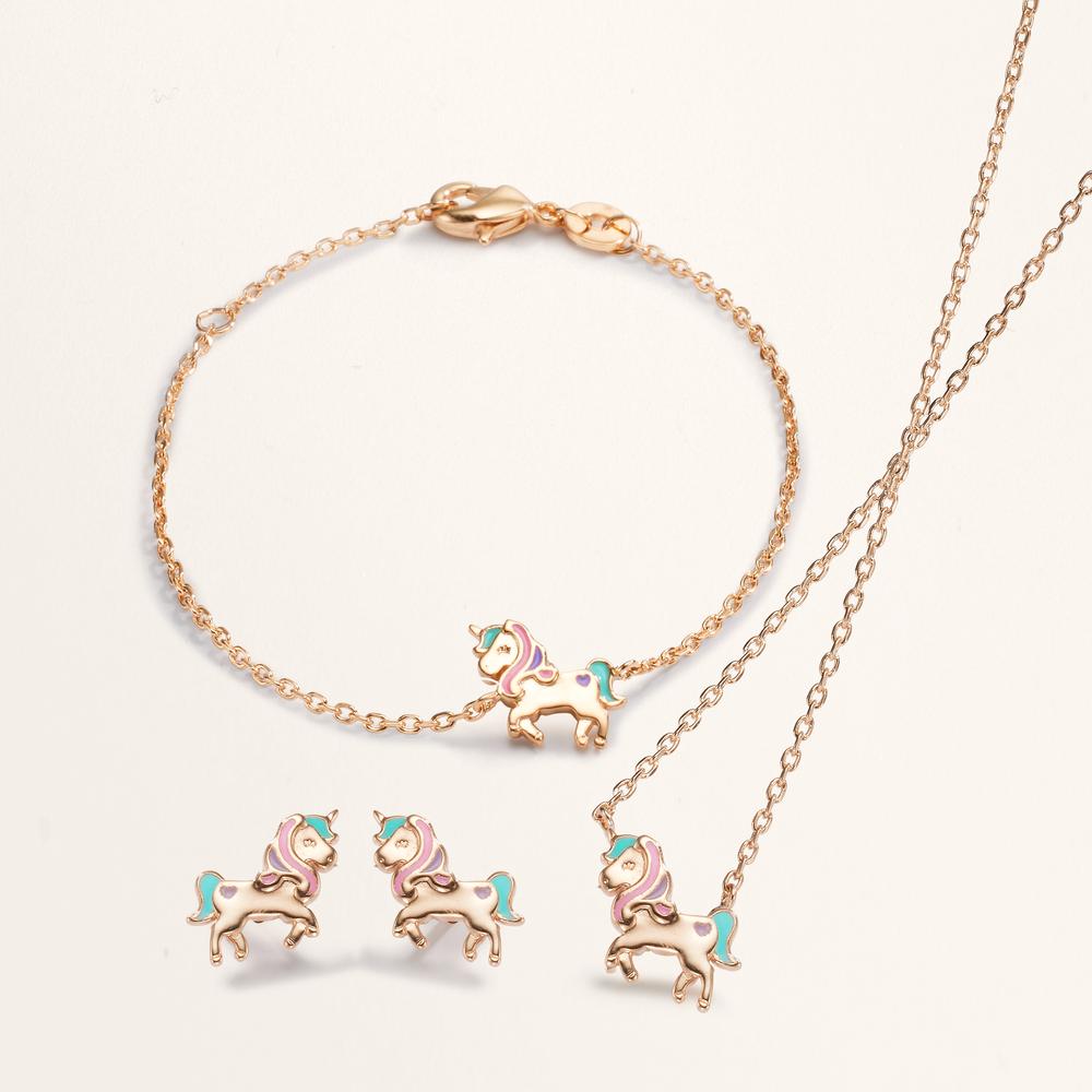 Armbånd Bronze malet Enhjørning 13-15 cm