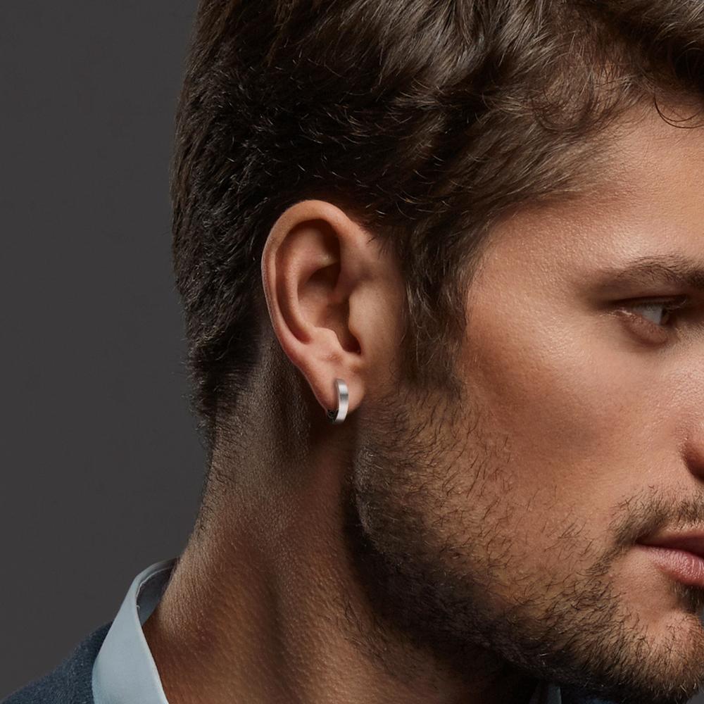 Sammenfoldelig creol 1 stk 375/9K hvidguld