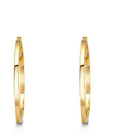 Kreoler Sølv gul forgyldt