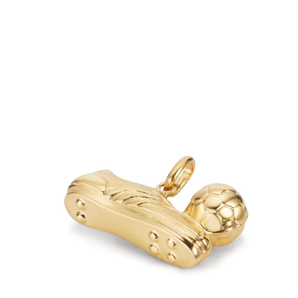 Vedhæng Sølv gul forgyldt Fodbold