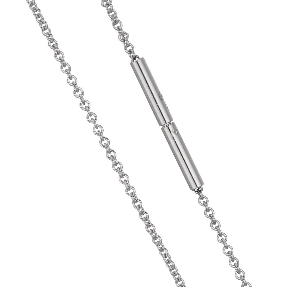 Halskæde 750/18K hvidguld