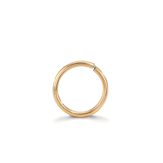 Piercing Kirurgisk stål gul IP belagt Ø10 mm