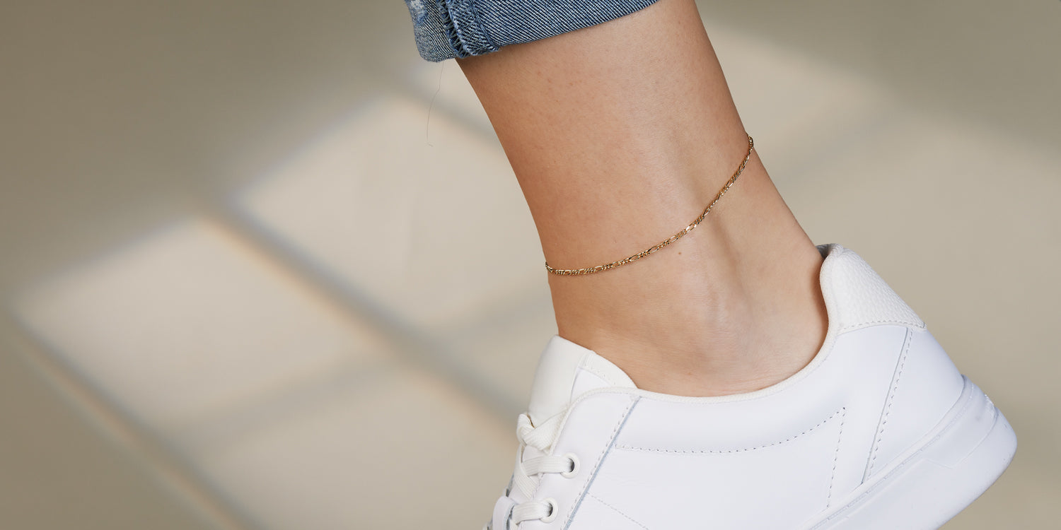 Damen - Fussschmuck - Gold