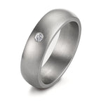 Ringe Rustfrit stål Diamant 0.04 ct, tw-si