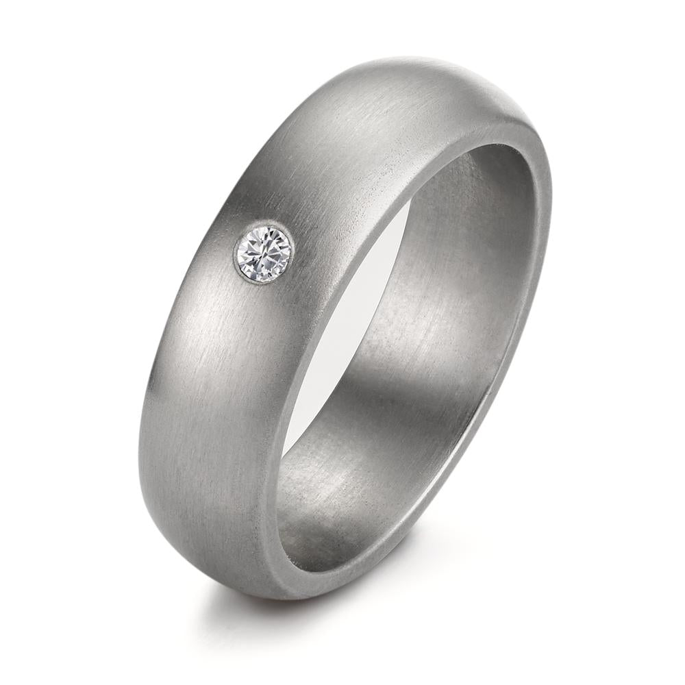Ringe Rustfrit stål Diamant 0.04 ct, tw-si