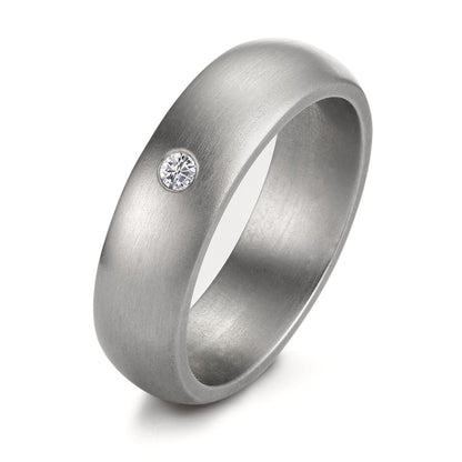 Ringe Rustfrit stål Diamant 0.04 ct, tw-si