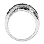 Ringe 750/18K hvidguld Diamant 0.47 ct, 41 Sten , w-si