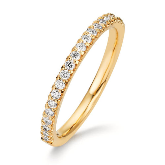 Memory ring 750/18K guld Diamant 0.25 ct, w-si