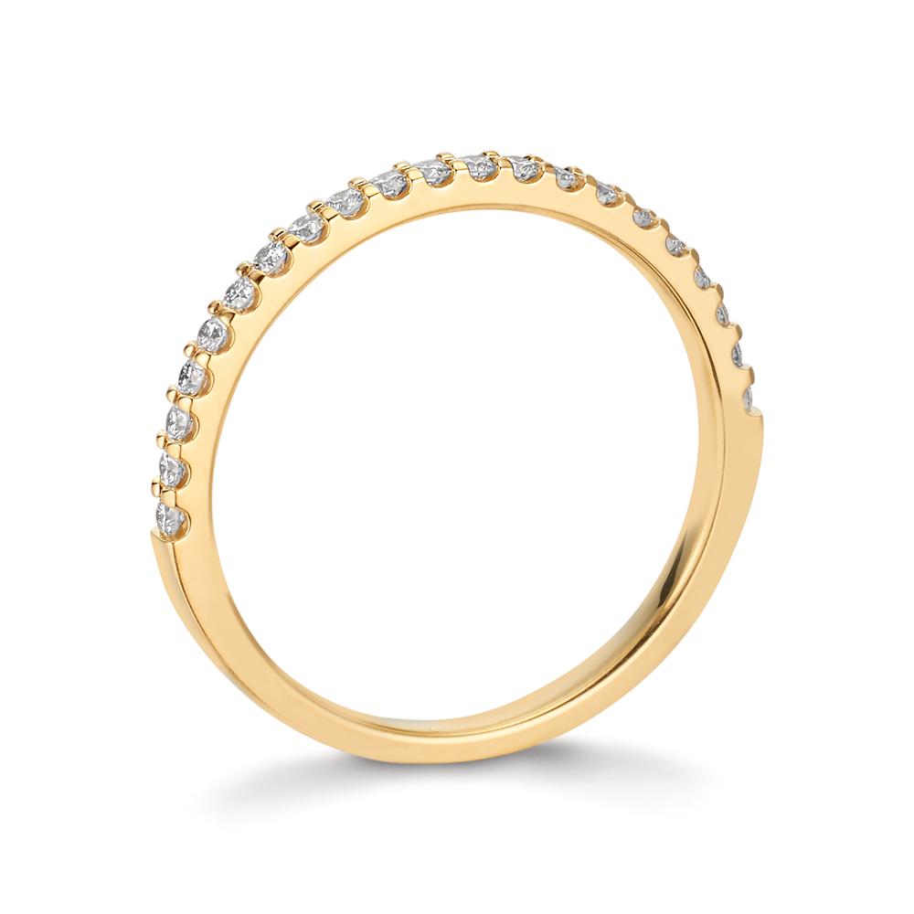 Memory ring 750/18K guld Diamant 0.25 ct, w-si