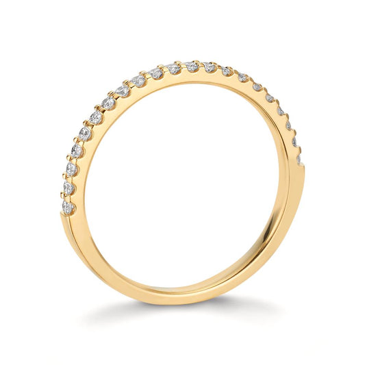 Memory ring 750/18K guld Diamant 0.25 ct, w-si