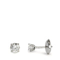 Ørestikker 750/18K hvidguld Diamant 0.40 ct, 2 Sten , w-si