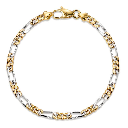Armbånd 750/18K guld, 750/18K hvidguld 19 cm