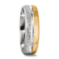 Partnerringe 750/18K guld, 750/18K hvidguld