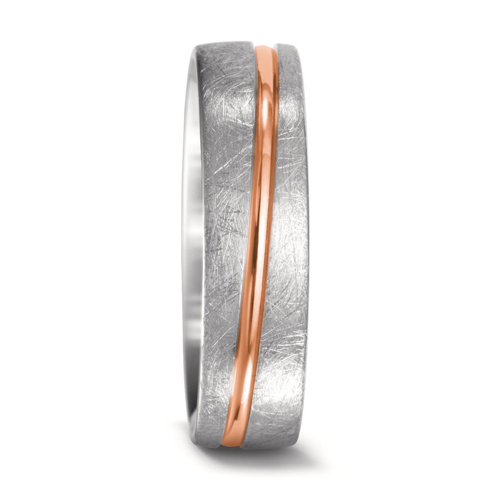 Partnerringe 750/18K hvidguld, 750/18K rødguld