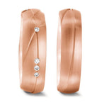 Partnerringe 750/18K roseguld