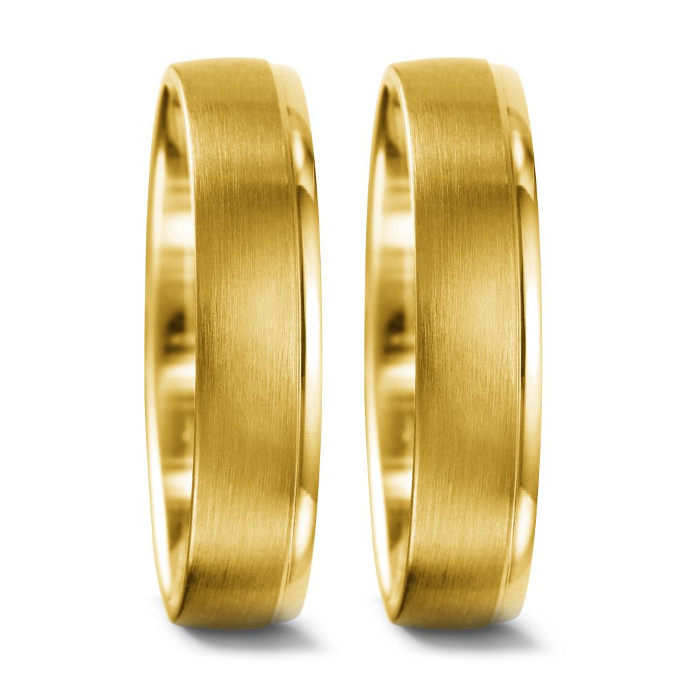 Partnerringe 750/18K guld