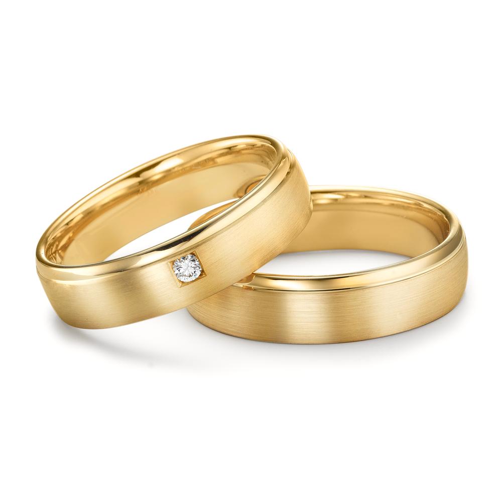 Partnerringe 750/18K guld