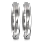 Partnerringe 750/18K hvidguld