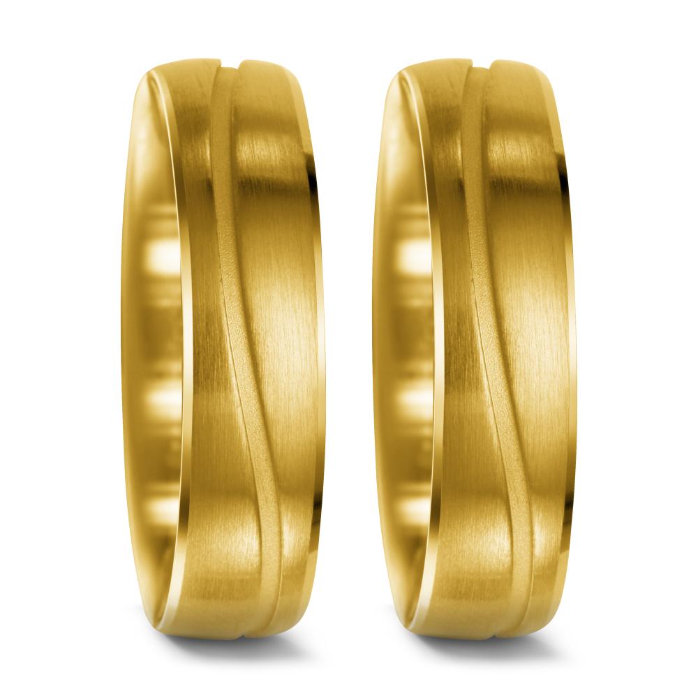 Partnerringe 750/18K guld