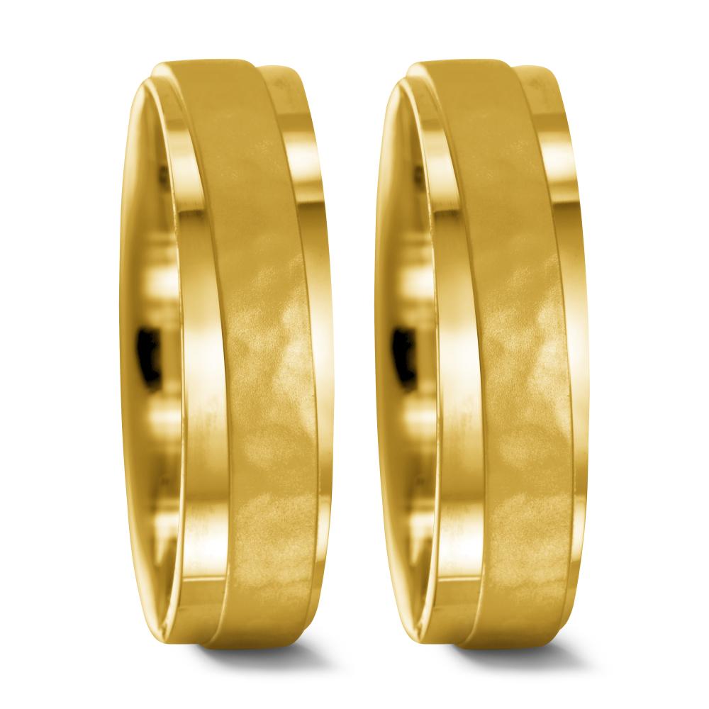 Partnerringe 750/18K guld
