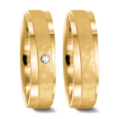 Partnerringe 750/18K guld