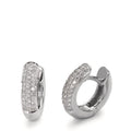Click kreoler 750/18K hvidguld Diamant 0.30 ct, 60 Sten , w-si