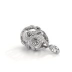 Vedhæng 750/18K hvidguld Diamant 0.30 ct, 62 Sten , w-si