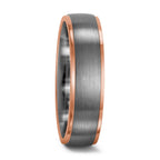 Ringe 950 palladium, 750/18K rødguld