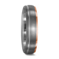 Ringe 950 palladium, 750/18K rødguld