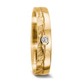 Partnerringe 750/18K guld Diamant 0.037 ct, w-si