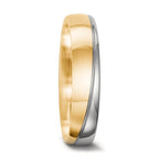 Partnerringe 750/18K guld, 750/18K hvidguld