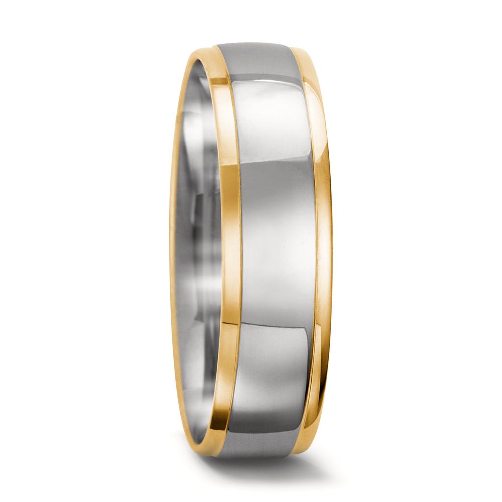 Partnerringe 750/18K hvidguld, 750/18K guld