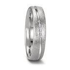 Partnerringe 750/18K hvidguld Diamant 0.025 ct, 5 Sten , tw-si