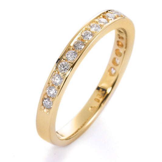 Memory ring 750/18K guld Diamant hvid , 0.33 ct, 19 Sten , [Brillant], w-si