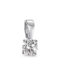 Vedhæng 750/18K hvidguld Diamant hvid , 0.25 ct, [Brillant], w-si