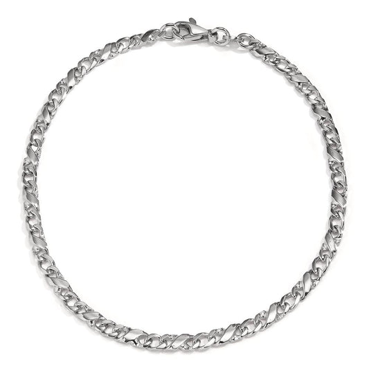 Armbånd 750/18K hvidguld 22 cm