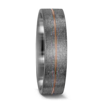 Partnerringe 500 palladium, 585/14 K rødguld