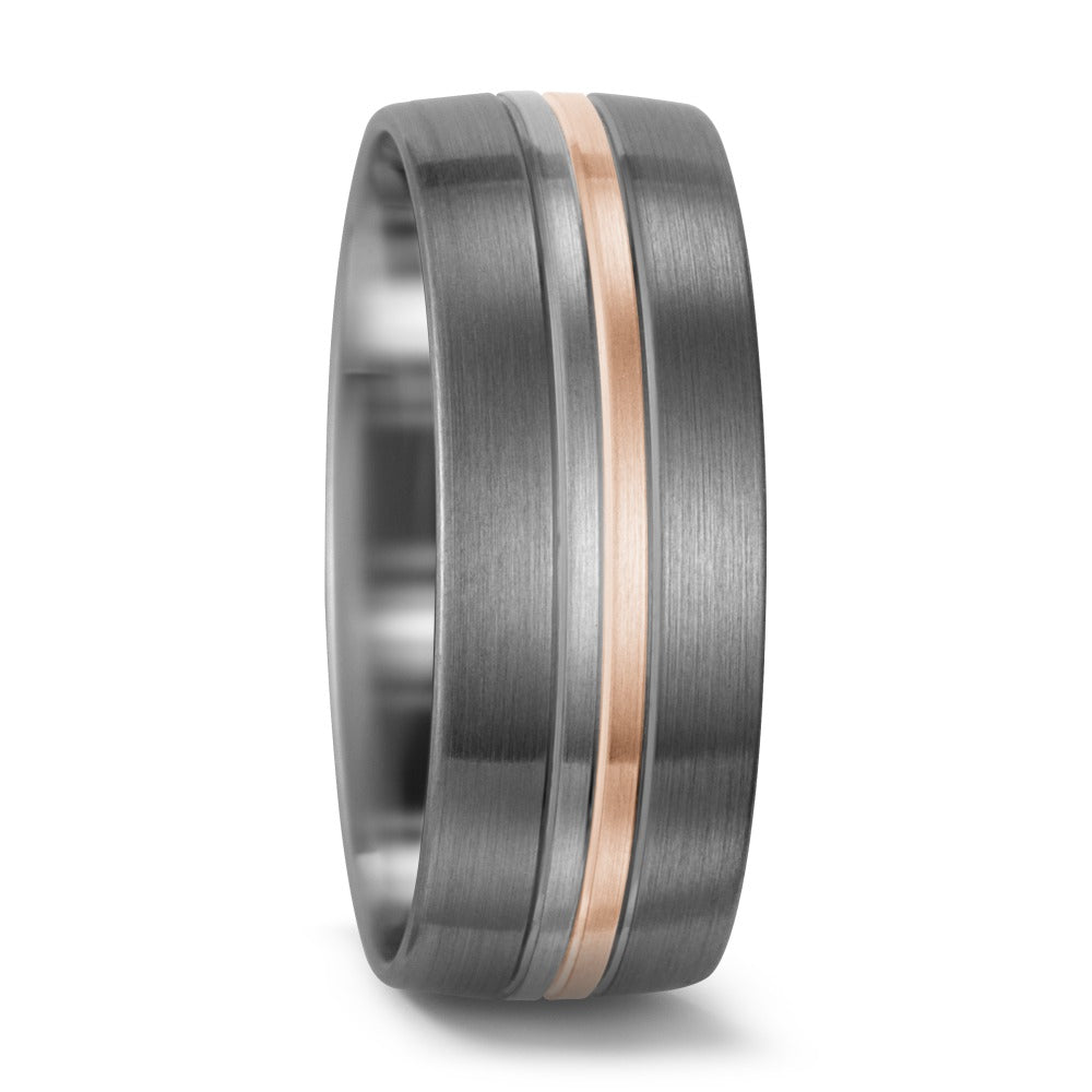 Partnerringe 500 palladium, 585/14 K hvidguld, 585/14K roseguld