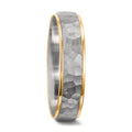 Partnerringe 750/18K hvidguld, 750/18K guld