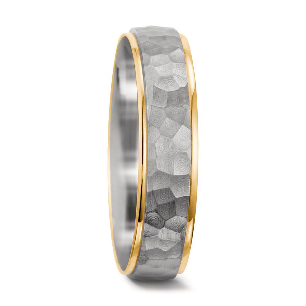 Partnerringe 750/18K hvidguld, 750/18K guld
