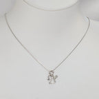 Vedhæng 750/18K hvidguld Diamant 0.007 ct, w-si Engel