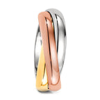 Partnerringe 750/18K guld, 750/18K rødguld, 750/18K hvidguld