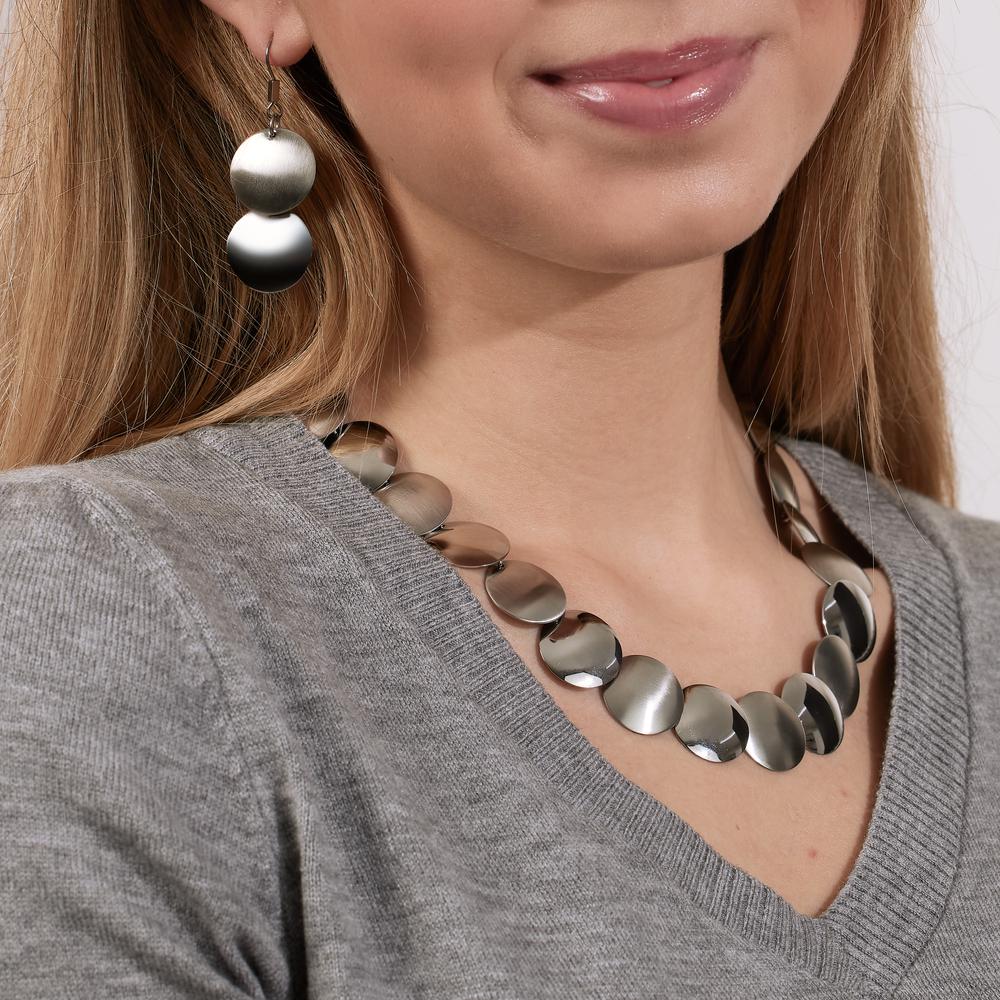 Collier Rustfrit stål 46 cm